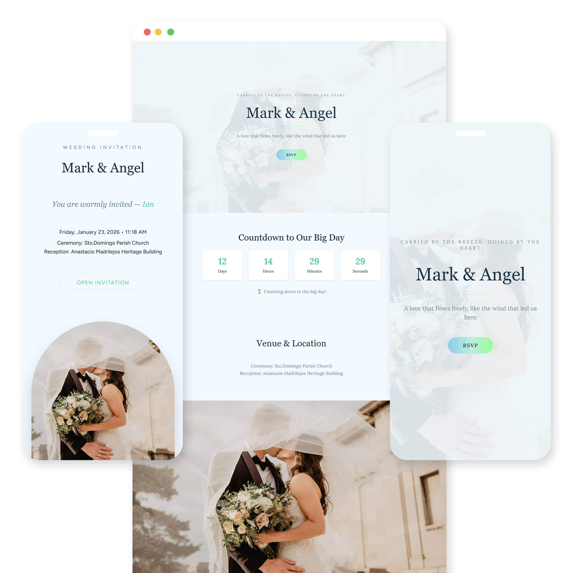 Amihan Template Preview