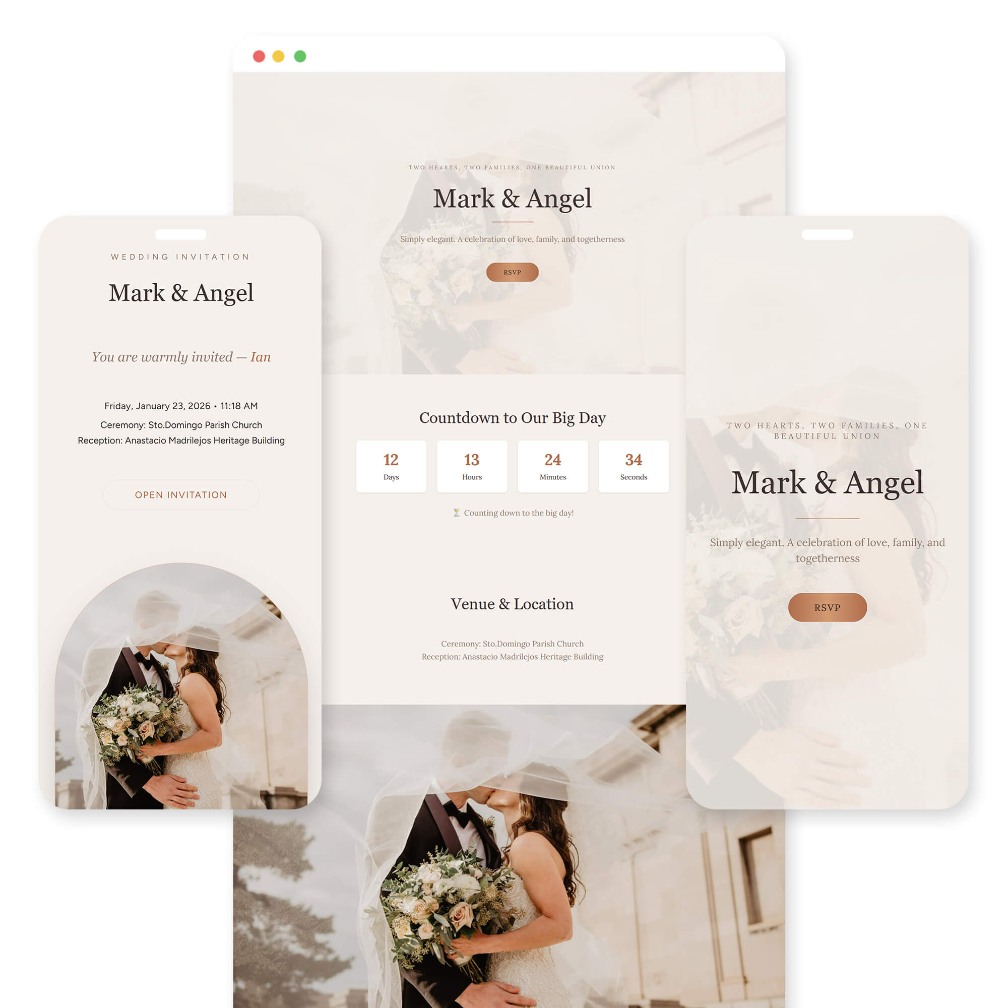 Buklod Template Preview