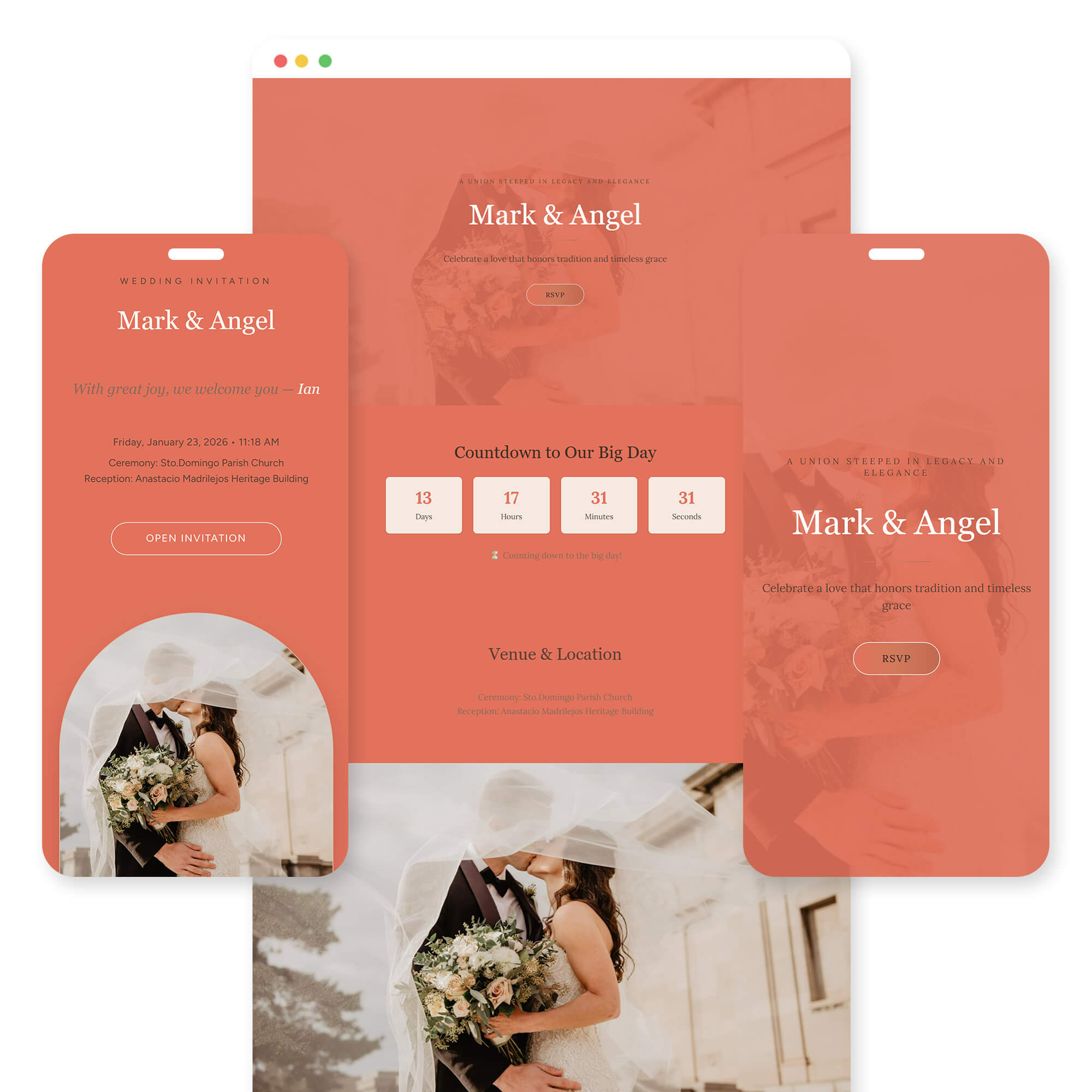 Kastila Template Preview