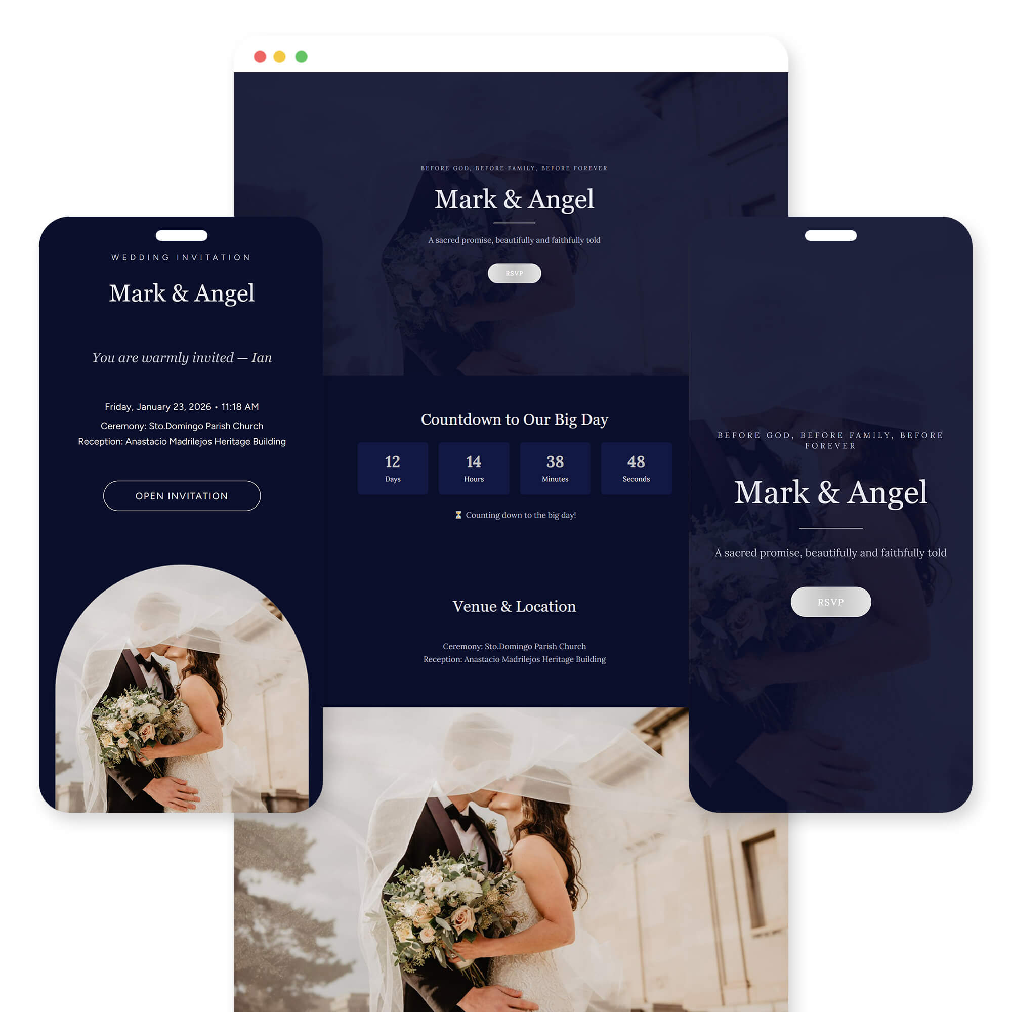 Panata Template Preview