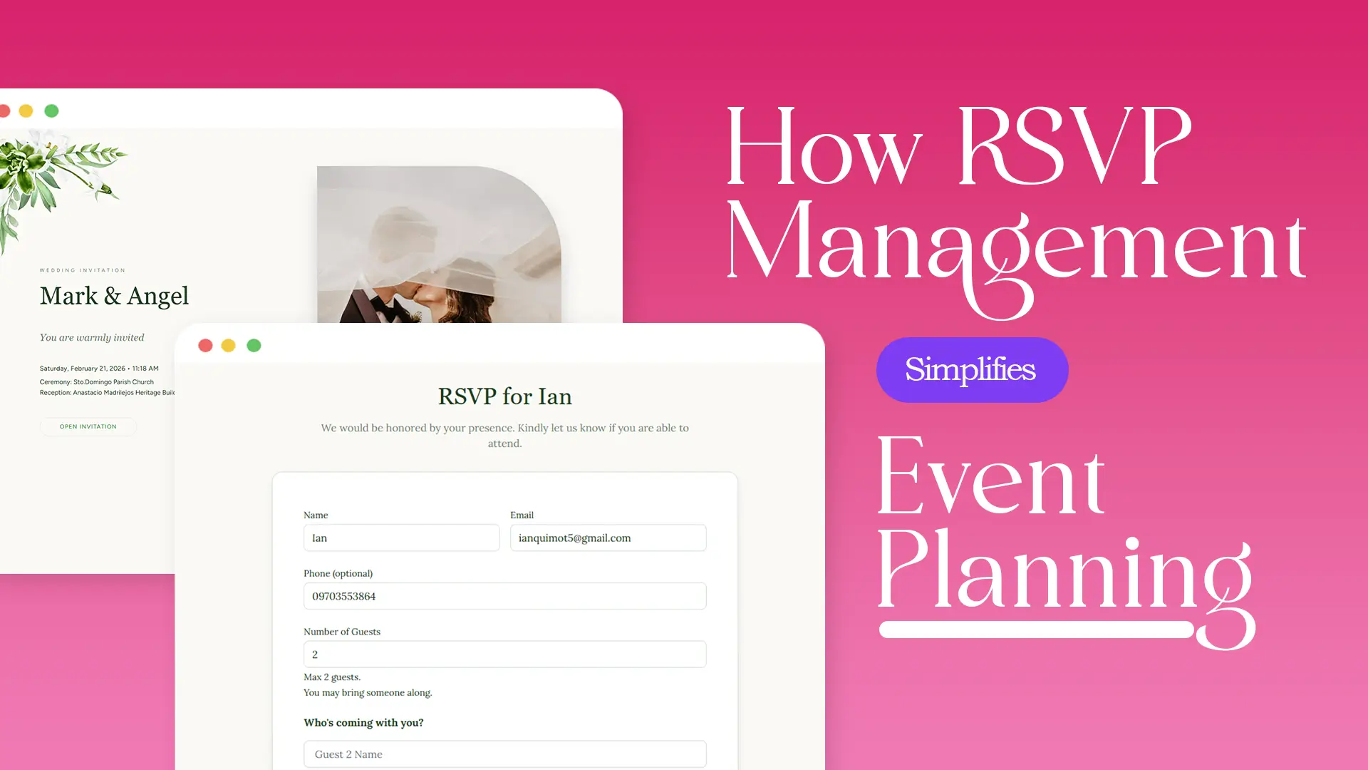 How RSVP Management Simplifies Event Planning