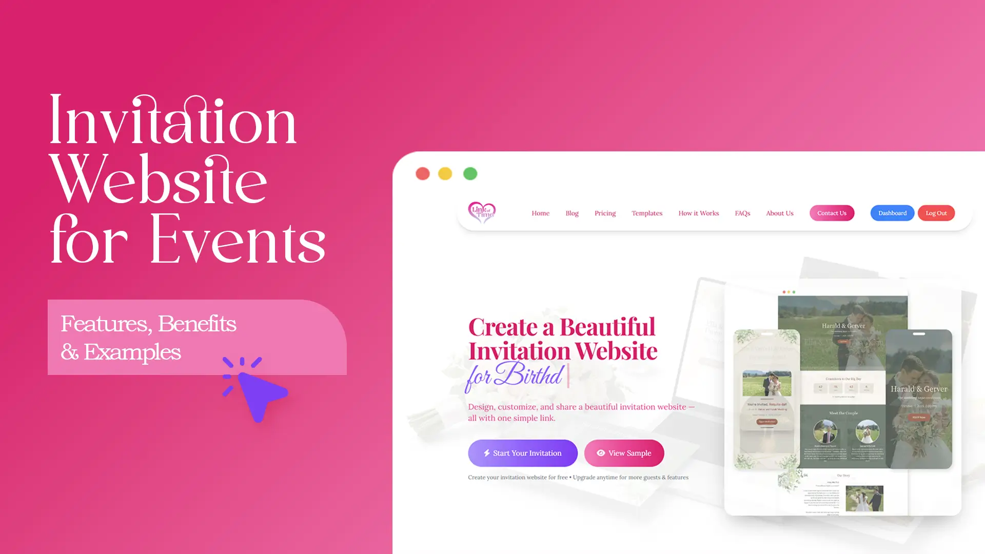 Invitation Website for Events: Features, Benefits & Examples