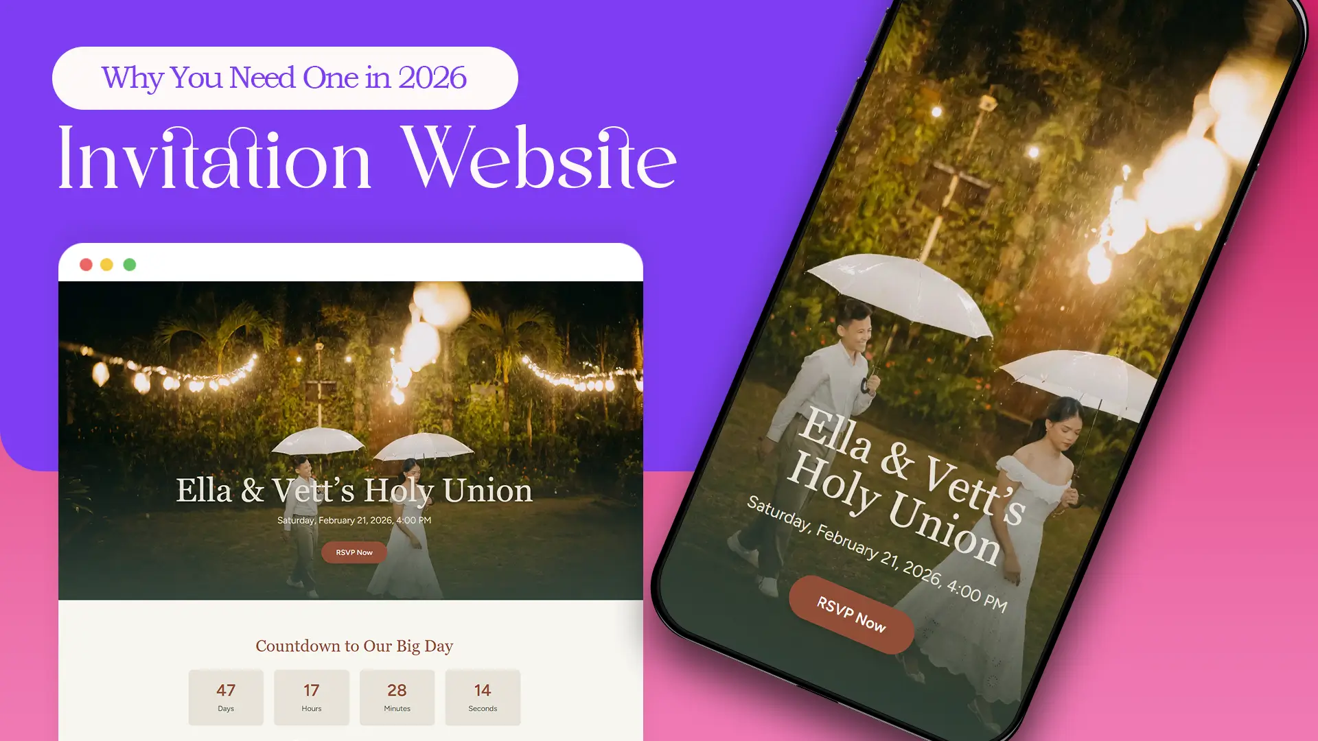 What Is an Invitation Website and Why You Need One in 2026