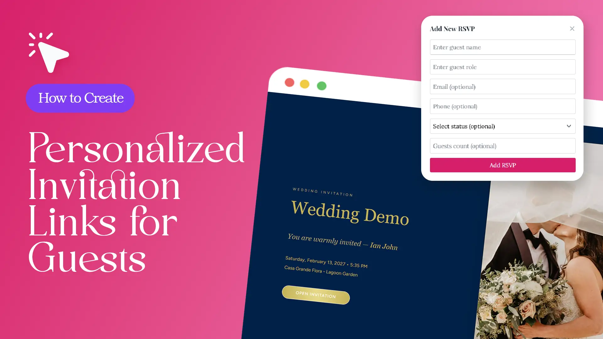 How to Create Personalized Invitation Links for Guests