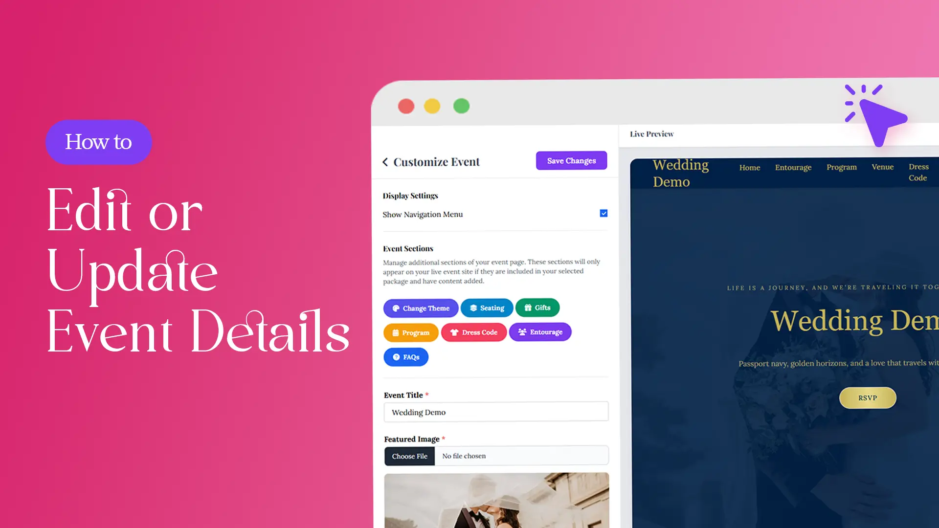 How to Edit or Update Event Details After Sending Invitations